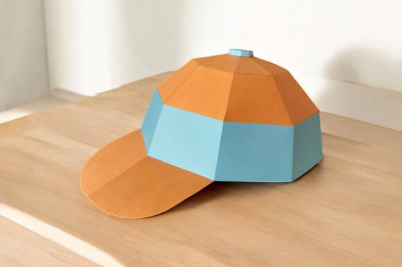 Baseball Cap 3D SVG: Shapes for Brand Content