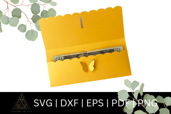 Butterfly Money Holder Card 3D SVG Shapes Review