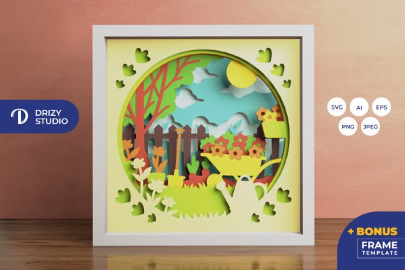Gardening 3D SVG for Shadow Boxes: A Crafter’s Review