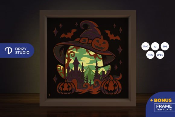 Halloween Ghost 3D Shadow Box: An Embroidery Review