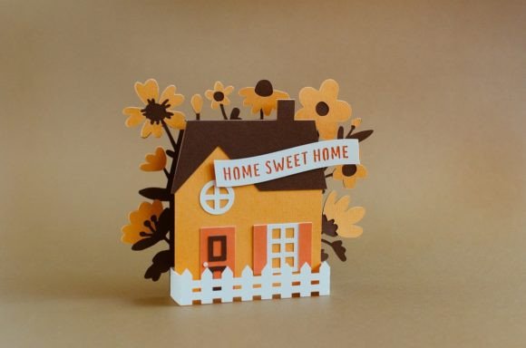 New Home Pop Up Box Card: An Embroidery Review