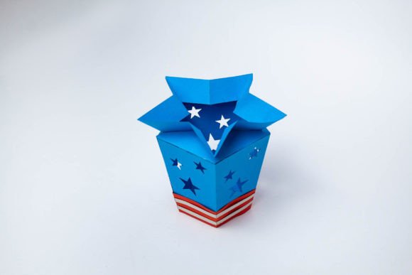 Party Lantern 3D SVG for Independence Day Content